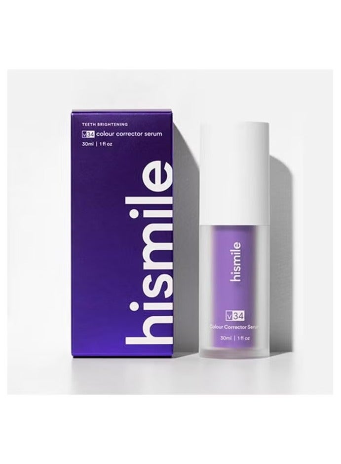 HiSmile TEETH BRIGHTENING 34 colour corrector serum hismile 30m