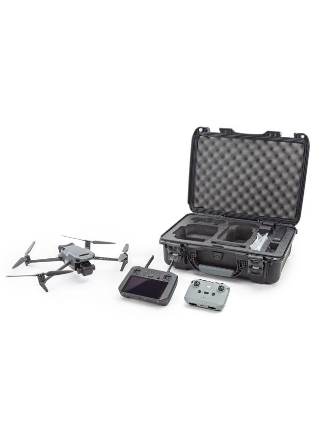 Nanuk - Nanuk 925 Waterproof Case with Foam Insert for DJI Mavic 3 Fly More/Cine Premium Combo, Black - Image 1