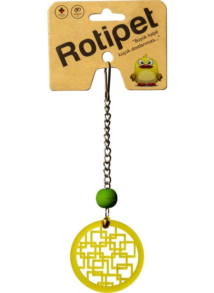 Rotipet Bird Toy Acrylic Geometric Pendulum-08 