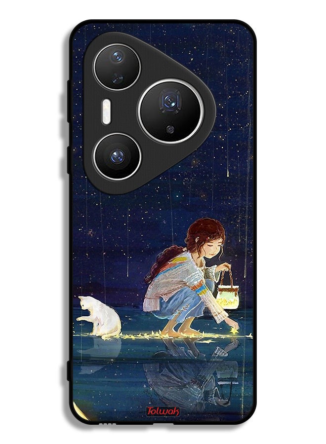 Tolwak Huawei Pura 80 Pro Protective Case Cover Collecting Stars Art - Image 1