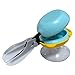 HARAC Tabletop Mounted Adaptive Scissors Safe Scissors for Special Needs and Injured Hands Spring Loaded Ambidextrous Handle NonStick Blade Made in Japan Blue - Image 3