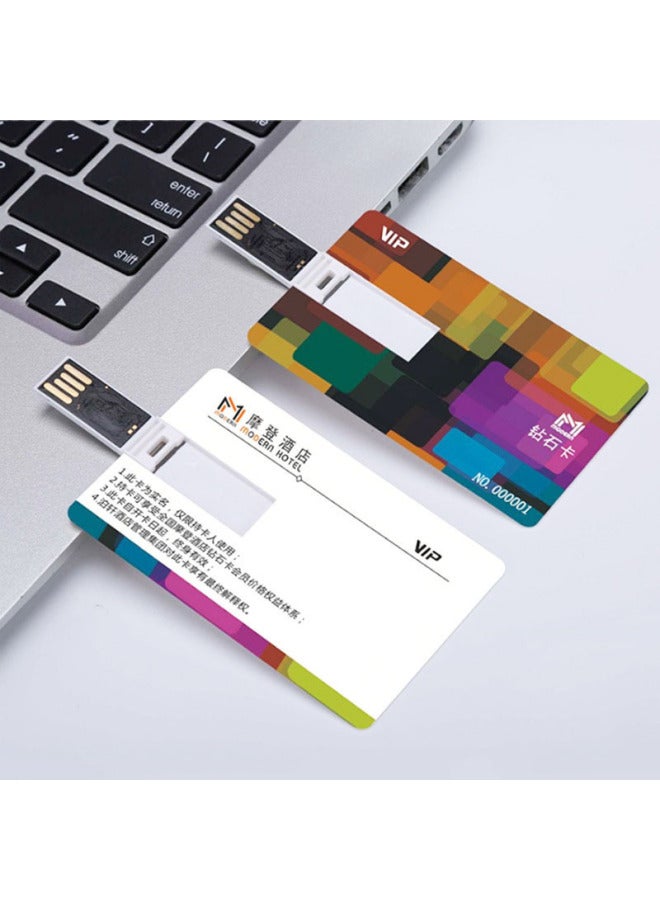 Card U Disk Logo Business Card 8g Enterprise Bidding Exhibition Creative 16g Gift 32 Lettering High-speed USB Flash Drive-Capacity:256GB - Image 2