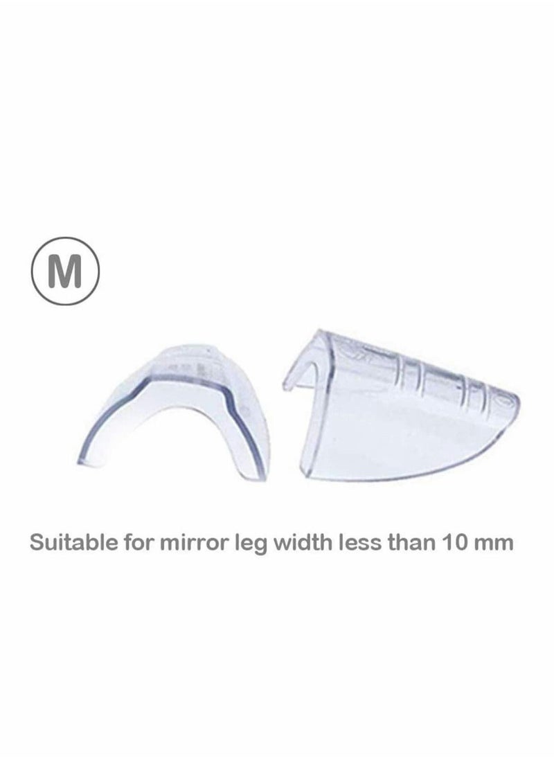 SYOSI 3 Pairs Safety Glasses Side Shields,Slip on Clear Side Shields,Fits Small to Medium Eyeglasses Frames Glasses Side Shields Eyeglasses Protect Side Shields  - Image 5