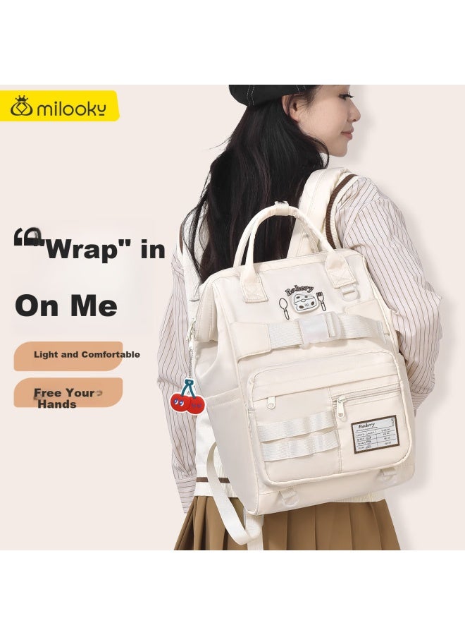 Milooky Laptop Bag, Women's Backpack, Travel Bag, Suitable For Apple, Lenovo, Huawei Laptops, Handbag, School Bag - Image 1