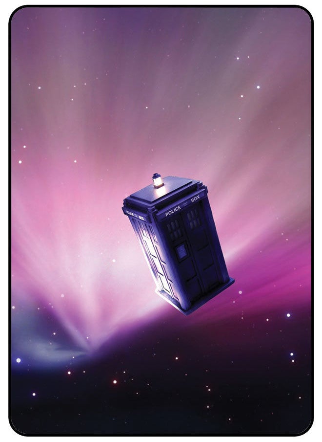 AMINA ALSHEBLI Protective Case Cover For Samsung Galaxy Tab A7 Lite 8.7 Inch Police Box  - Image 1