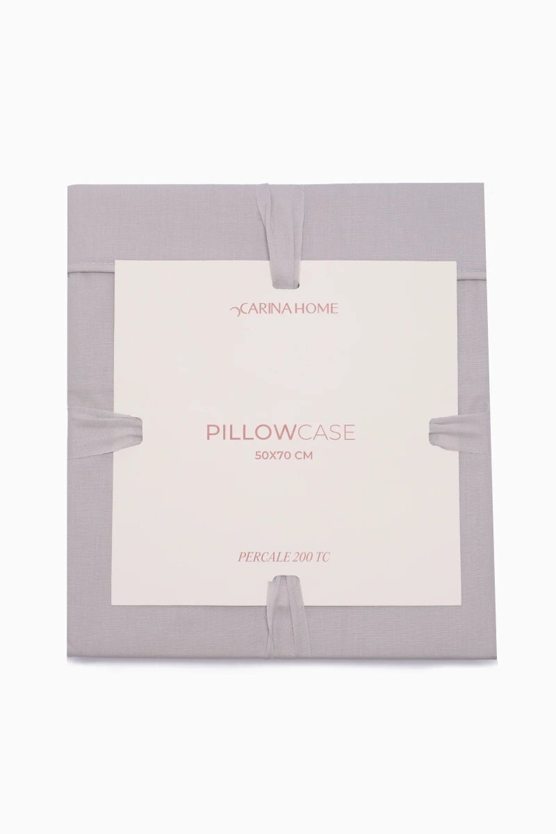 Carina Women's Cotton Pillowcase - Silver - Image 1