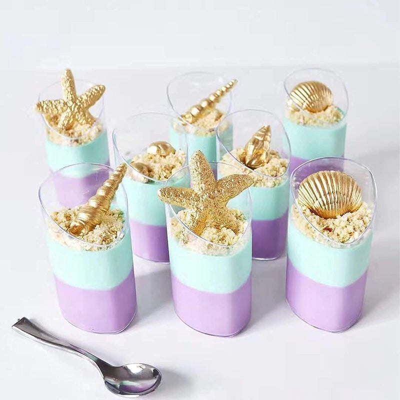 Jubilant Silicone Mermaid Marine Theme Fondant Baking Mold for Mermaid Style Cake Baking Decoration Color PinkSize Medium - Image 3