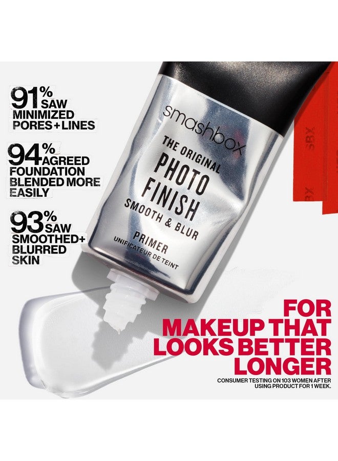 Smashbox The Original Photo Finish Smooth & Blur Makeup Primer | Vitamin E + Oil Free, 1 Fl Oz - Image 3