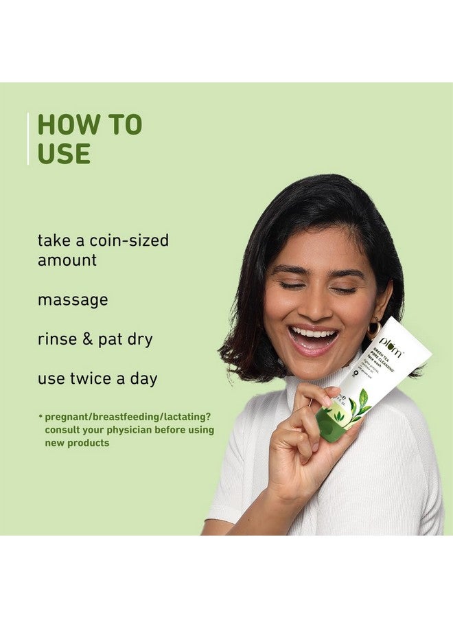 بلوم غسول تنظيف المسام بالشاي الأخضر والبرقوق | يحارب البثور ويزيل الزيوت الزائدة | غني بالشاي الأخضر وحمض الجليكوليك | يناسب البشرة الدهنية والمعرضة لحب الشباب والمختلطة | نباتي بنسبة 100% | 50 مل - Image 5