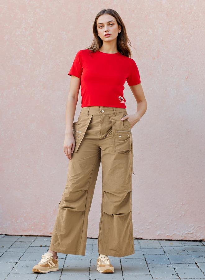 اس بي كاركترز تيشيرت قصير مطرز بميكي ماوس - Image 2