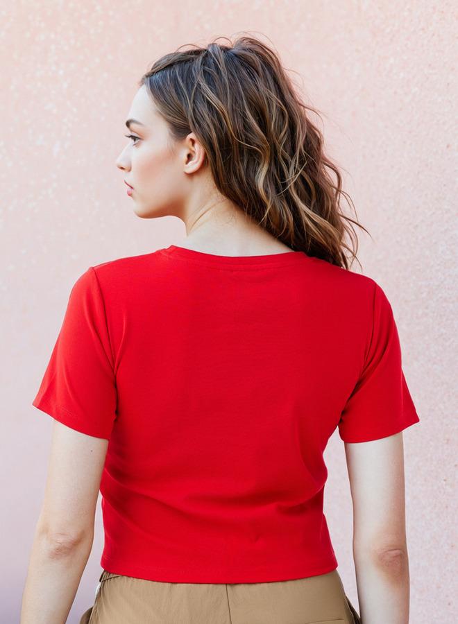 اس بي كاركترز تيشيرت قصير مطرز بميكي ماوس - Image 3