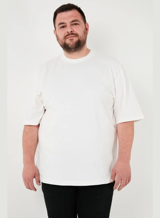 Buratti  Buratti Cotton Regular Fit Plus Size T-Shirt Men's T-Shirt 5902365B for Men | Best Price UAE