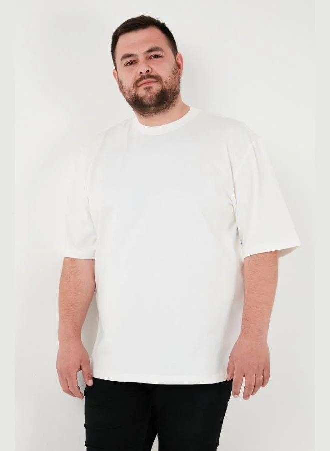 Buratti  Buratti Cotton Regular Fit Plus Size T-Shirt Men's T-Shirt 5902365B for Men | Best Price UAE