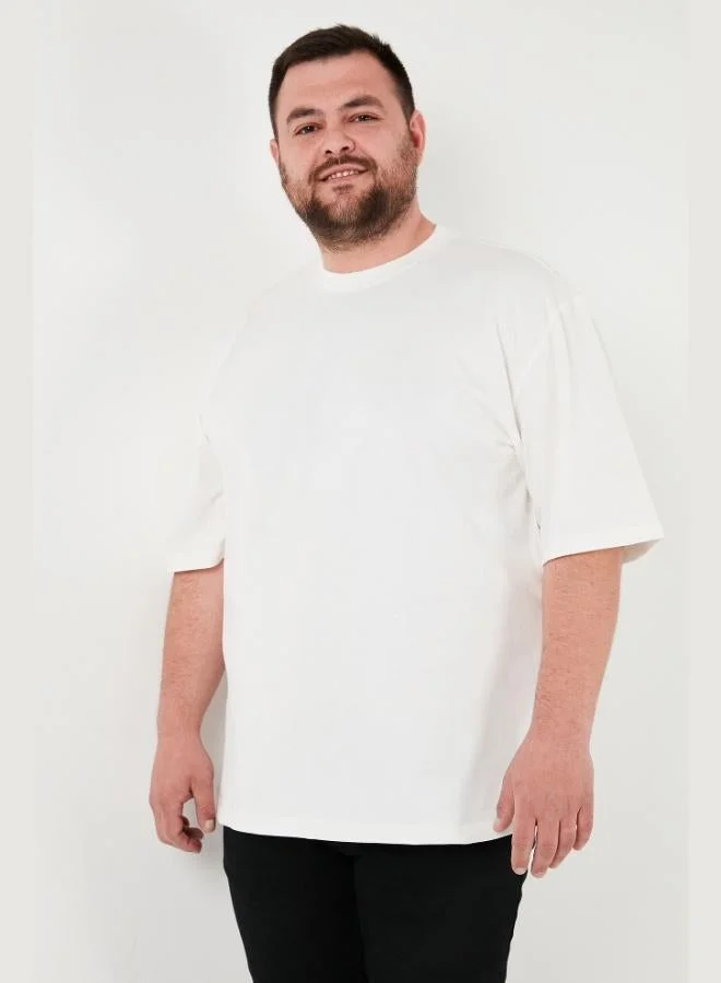 Buratti Cotton Regular Fit Plus Size T-Shirt Men's T-Shirt 5902365B
