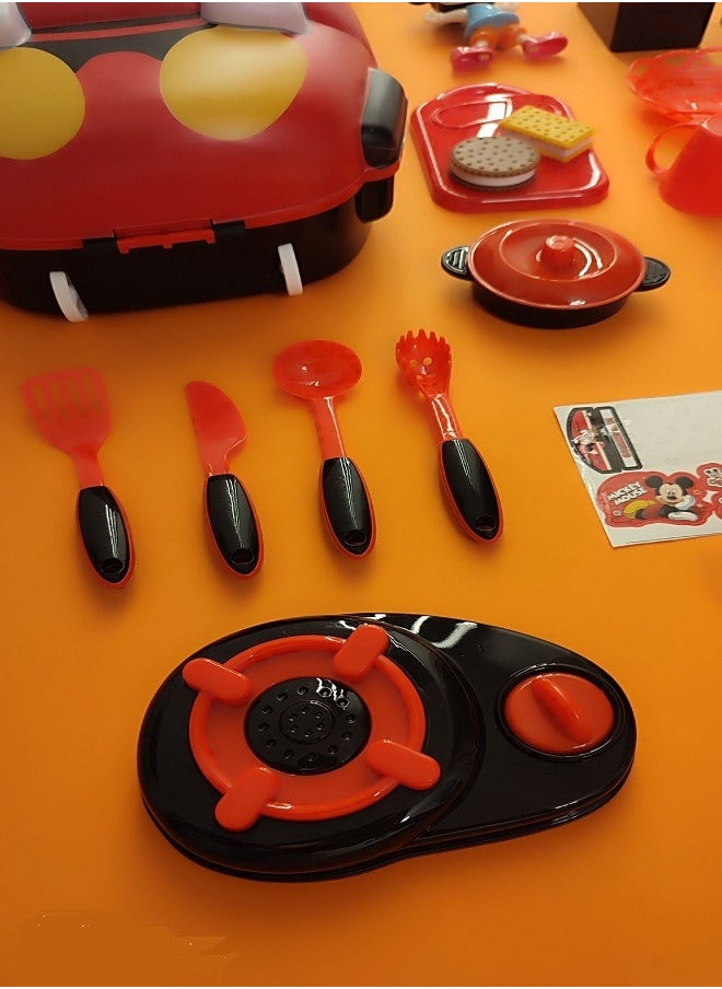 Tool Set Mickey Mouse  Bag - Kitchen Tools Trolley Case Box & Mickey Mouse Character  - Image 2