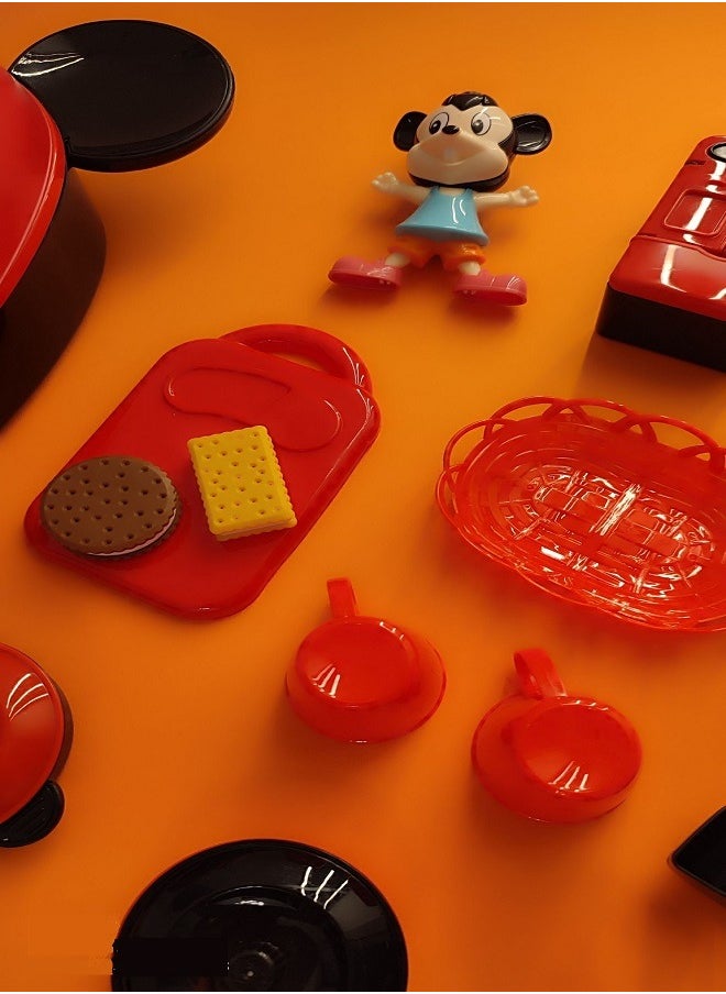 Tool Set Mickey Mouse  Bag - Kitchen Tools Trolley Case Box & Mickey Mouse Character  - Image 4