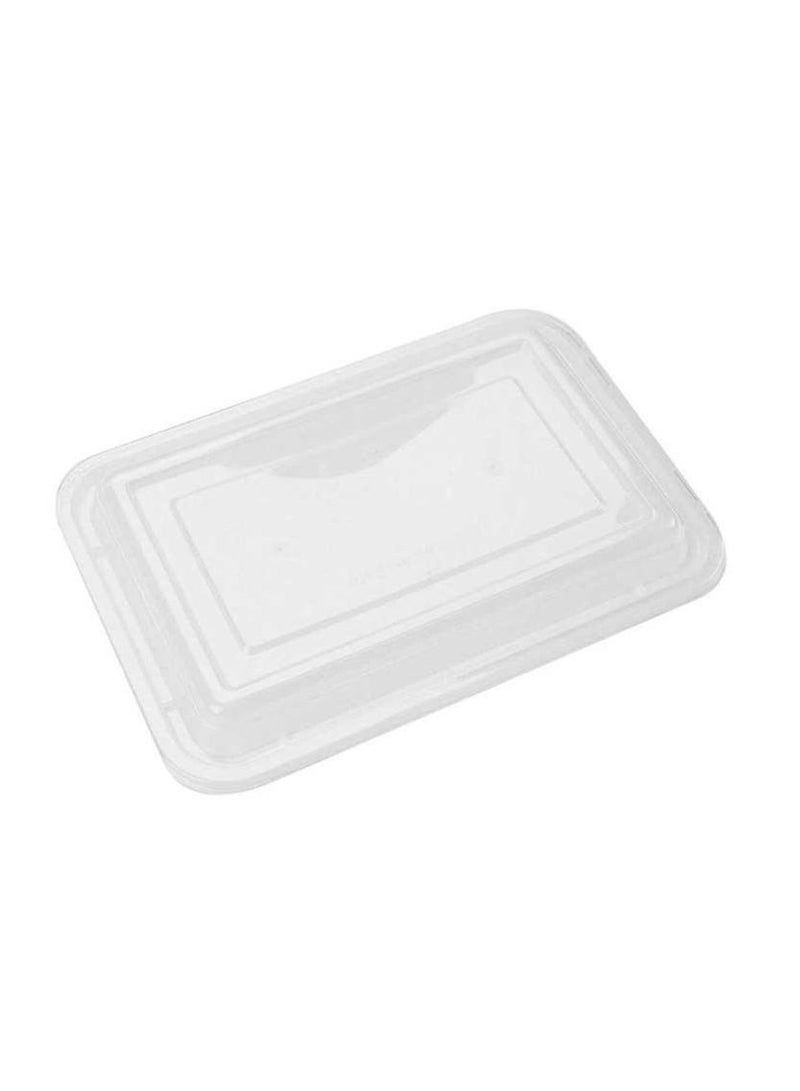 IDEAL PACK Black Base Rectangular Food Containers with Lids – 16 oz | 5 Pack | Reusable, Microwave & Freezer Safe Meal Prep Containers | BPA-Free, Leak-Resistant Takeout & Storage Boxes - Image 3