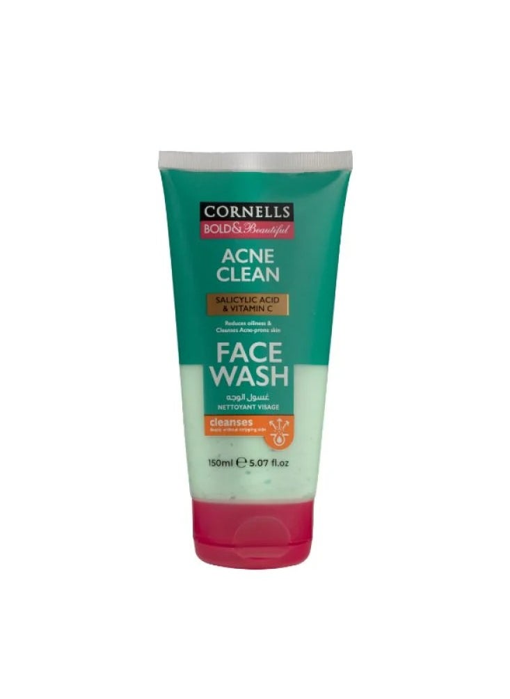 CORNELLS Salicylic Acid  Vitamin C Facial Wash  150Ml 