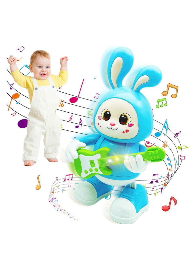 SYOSI Interactive Musical Crawling Toy for Babies, Early Learning Educational Moving Toys for 0-6 Months, Toddler Developmental Toys with Lights and Music, Safe and Durable Play Companion (Rabbit) - Image 1