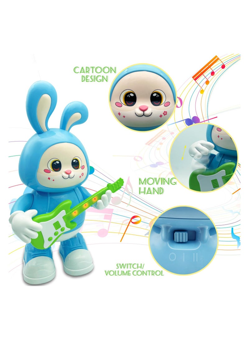 SYOSI Interactive Musical Crawling Toy for Babies, Early Learning Educational Moving Toys for 0-6 Months, Toddler Developmental Toys with Lights and Music, Safe and Durable Play Companion (Rabbit) - Image 3