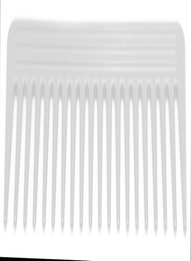 American Comb مجموعة أمشاط فك تشابك الشعر من أمريكان كومب، قطعتان، أبيض وبنفسجي، صنع في الولايات المتحدة الأمريكية - Image 5