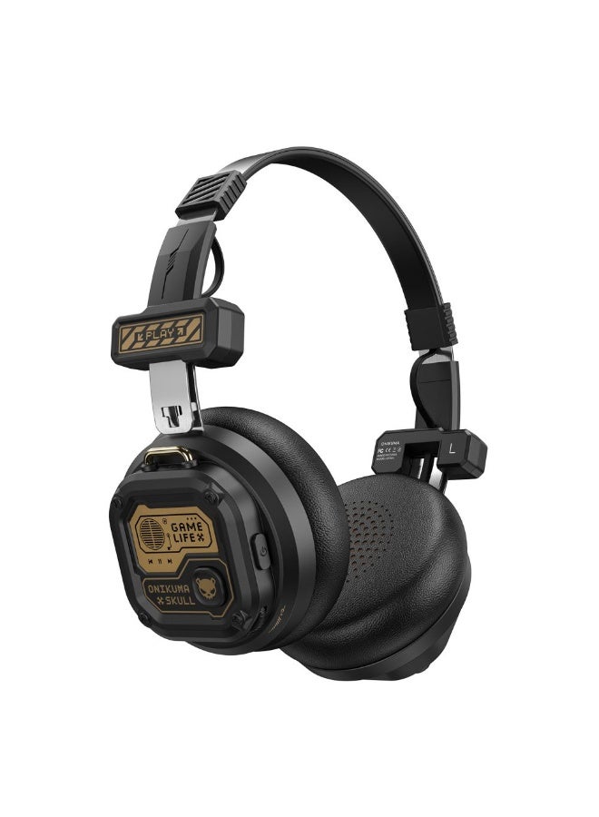 ONIKUMA GT803 Wired / Bluetooth 5.4 Dual Modes Gaming Headset(Black) - Image 5