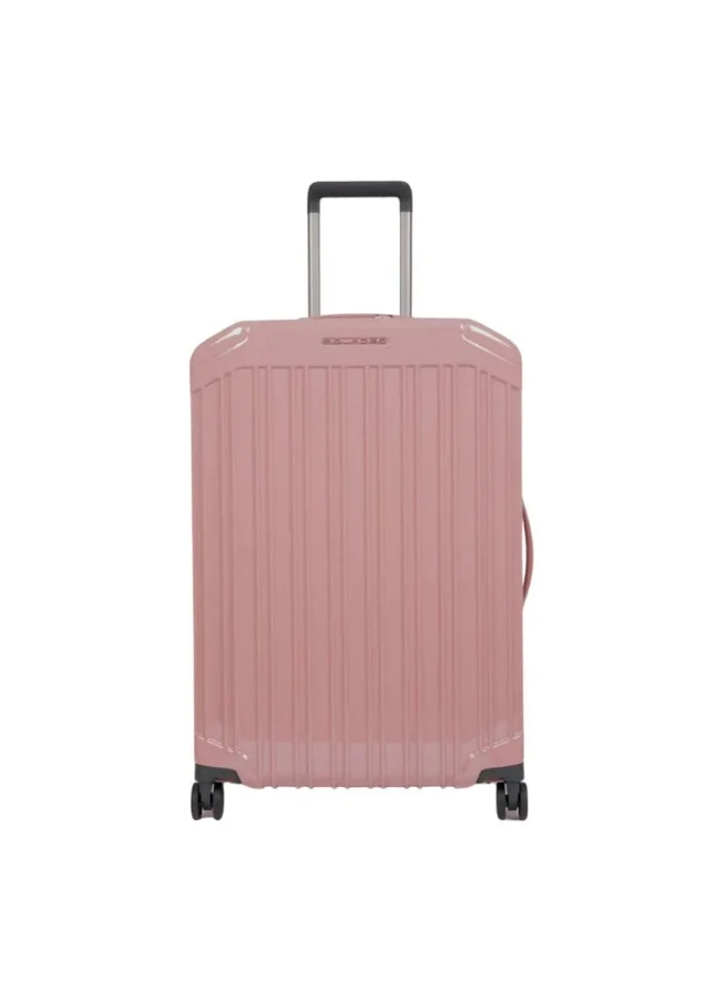 بيكوادرو حقيبة سفر Piquadro BV6394PQL مقاس 30 بوصة | حقيبة شحن بهيكل صلب من البولي كربونيت (PC) قابلة للتوسعة مع قفل TSA و4 عجلات مزدوجة دوارة