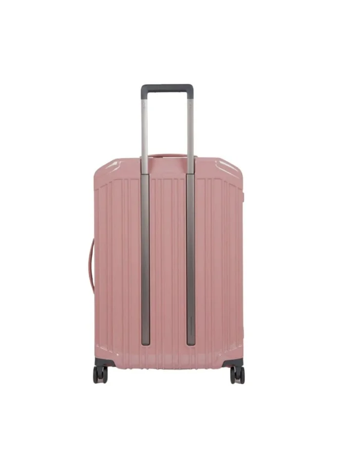 بيكوادرو حقيبة سفر Piquadro BV6394PQL مقاس 30 بوصة | حقيبة شحن بهيكل صلب من البولي كربونيت (PC) قابلة للتوسعة مع قفل TSA و4 عجلات مزدوجة دوارة