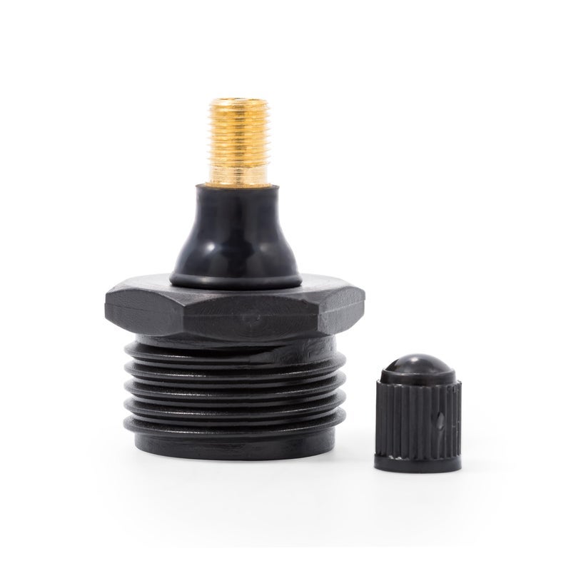 CAMCO RV BLOW OUT PLUG WITH SCHRADER VALVE FEATURES RUST RESISTANT DOUBLE PLASTIC CONSTRUCTION ESSENTIAL RV WINTERIZATION TOOL PREVENTS FREEZE DAMAGE 36133