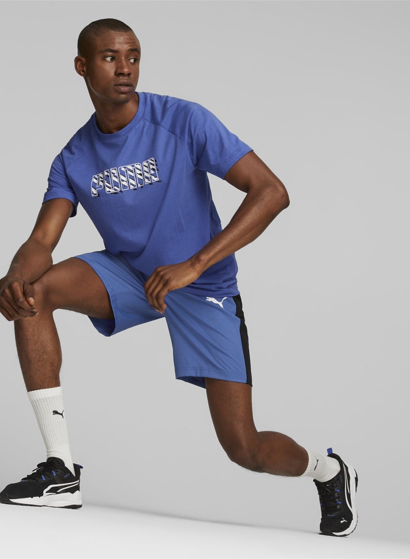 PUMA DYNA-MIX Mens Graphic Crew Neck Shortsleeve T-shirt - Image 1