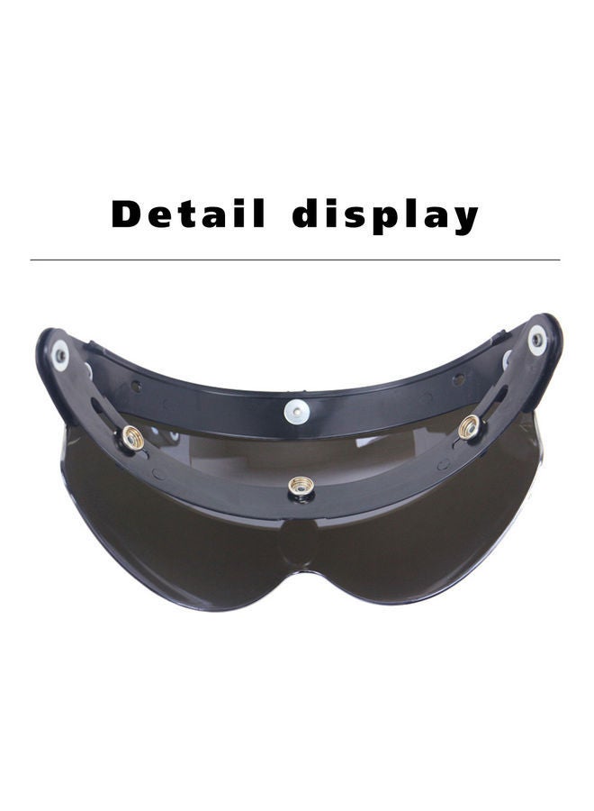 Loquat 3-Snap Motorcycle Windproof Helmet - Image 3