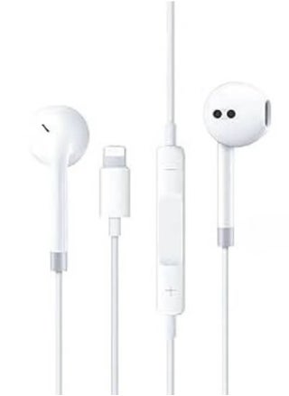 Wired Lightning Earphones for iPhone – Stereo Sound In-Ear Headphones with Built-In Mic & Remote – Compatible with iPhone 14, 13, 12, 11, SE, XR, XS, X, 8, 7 Plus – Noise-Isolating Earbuds for Calls, Music, and Video Streaming - pzsku/ZD922413875AAACD8D845Z/45/1746694148/d891edc1-9007-4524-94a3-9fe40617ba0d