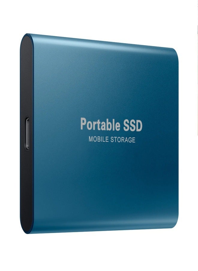 SSD high-speed solid state mobile hard drive 4TB Blue - Image 1