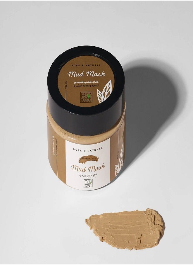 BOBANA - Natural Mud Mask 400gm - Image 1