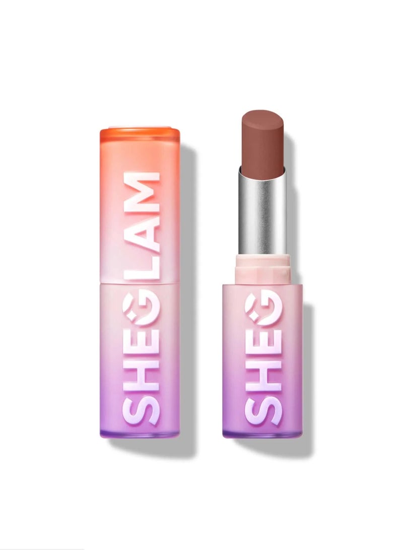 SHEGLAM Dynamatte Boom Long-Lasting Matte Lipstick High Key - Image 1