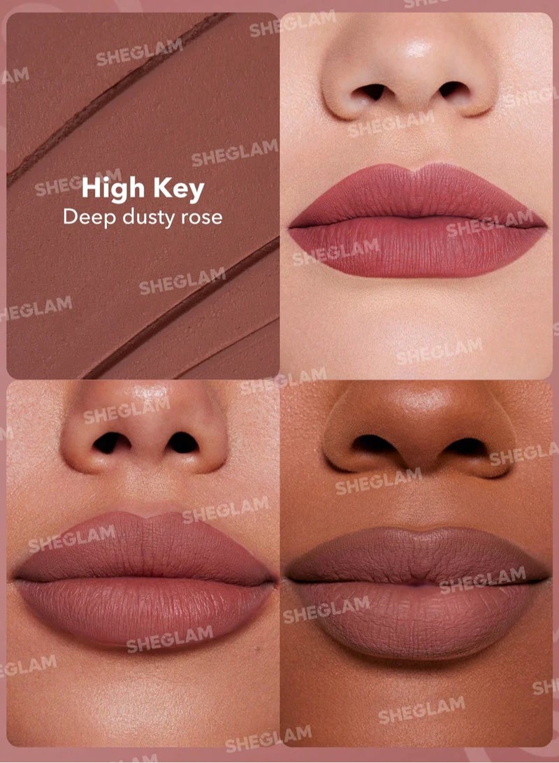 SHEGLAM Dynamatte Boom Long-Lasting Matte Lipstick High Key - Image 3