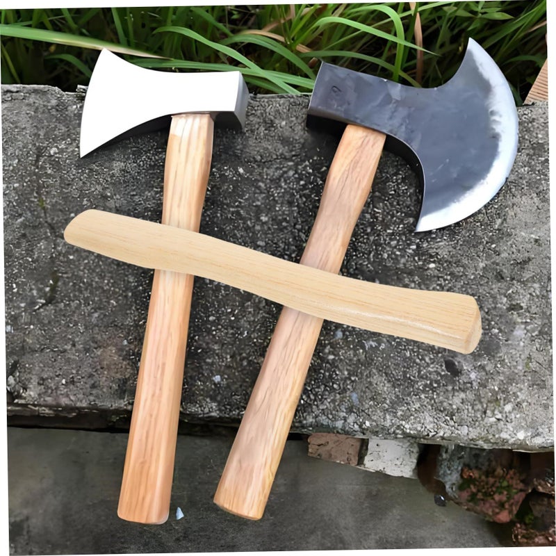 Hardwood Axe Handle Replacement For Chopping Splitting And Trimming Outdoor Activities - Image 5