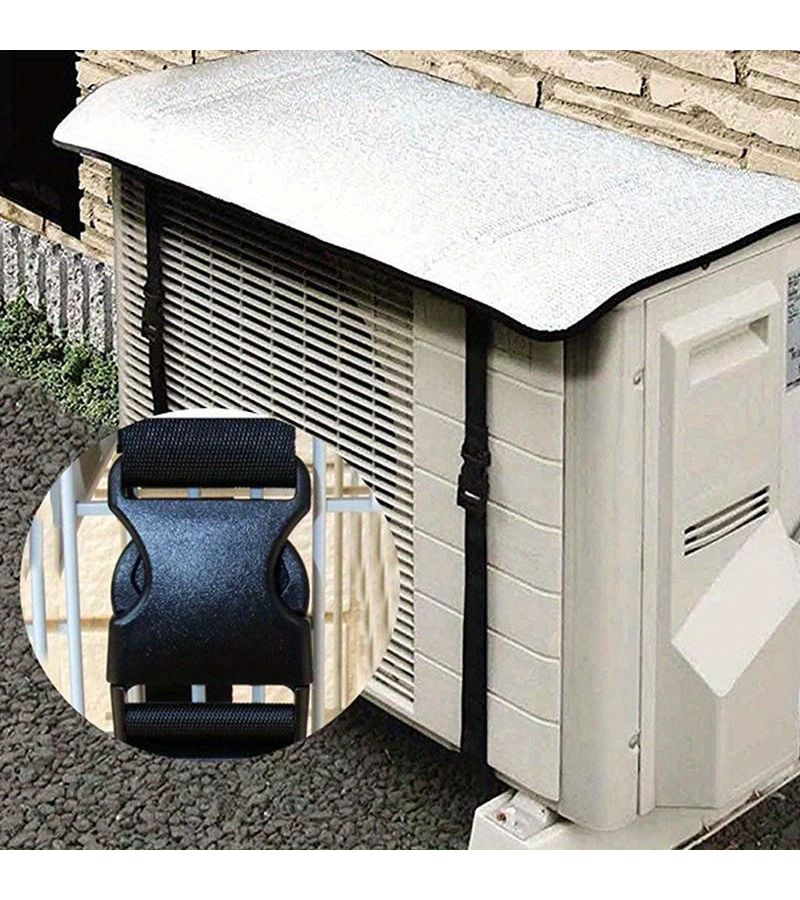 1pc AC Outdoor Unit Sunshade Cover Cooling Snow Protection Insulation Saving Electricity - Image 2