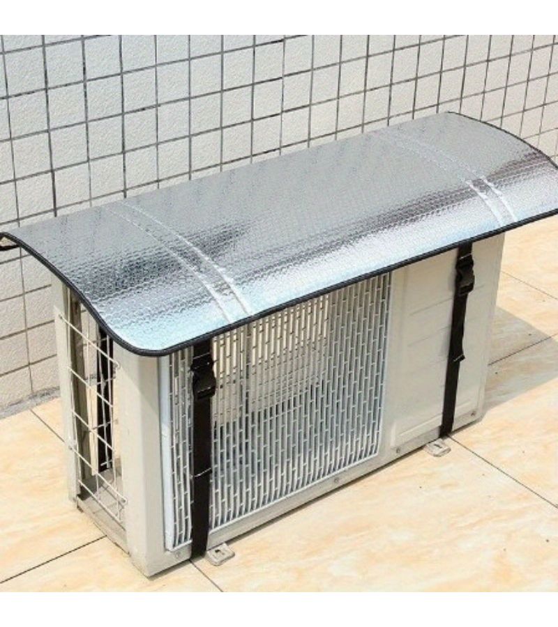 1pc AC Outdoor Unit Sunshade Cover Cooling Snow Protection Insulation Saving Electricity - Image 1