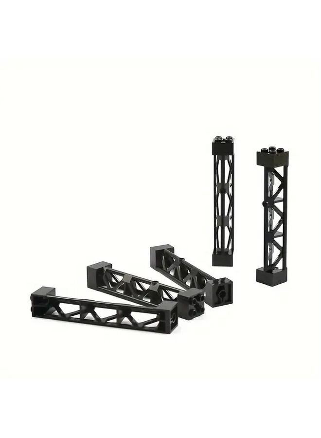 Transparent And Blue Double Sided Baseplate 16x32 Dots Building Blocks Construction Toys - Image 3