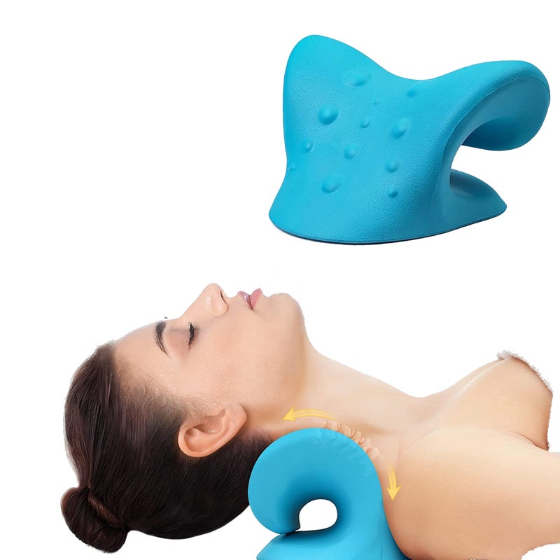 BELIONERA Cervical Neck Pillow for Pain Relief Sleep, Improves Posture & Spinal Alignment, Neck Pain Relief Cushion with Ultra Responsive, Massage for Men/Women -Neck Hump Corrector (Neck Supporter) - Image 1