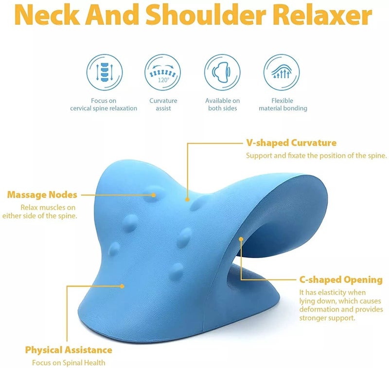 BELIONERA Cervical Neck Pillow for Pain Relief Sleep, Improves Posture & Spinal Alignment, Neck Pain Relief Cushion with Ultra Responsive, Massage for Men/Women -Neck Hump Corrector (Neck Supporter) - Image 3