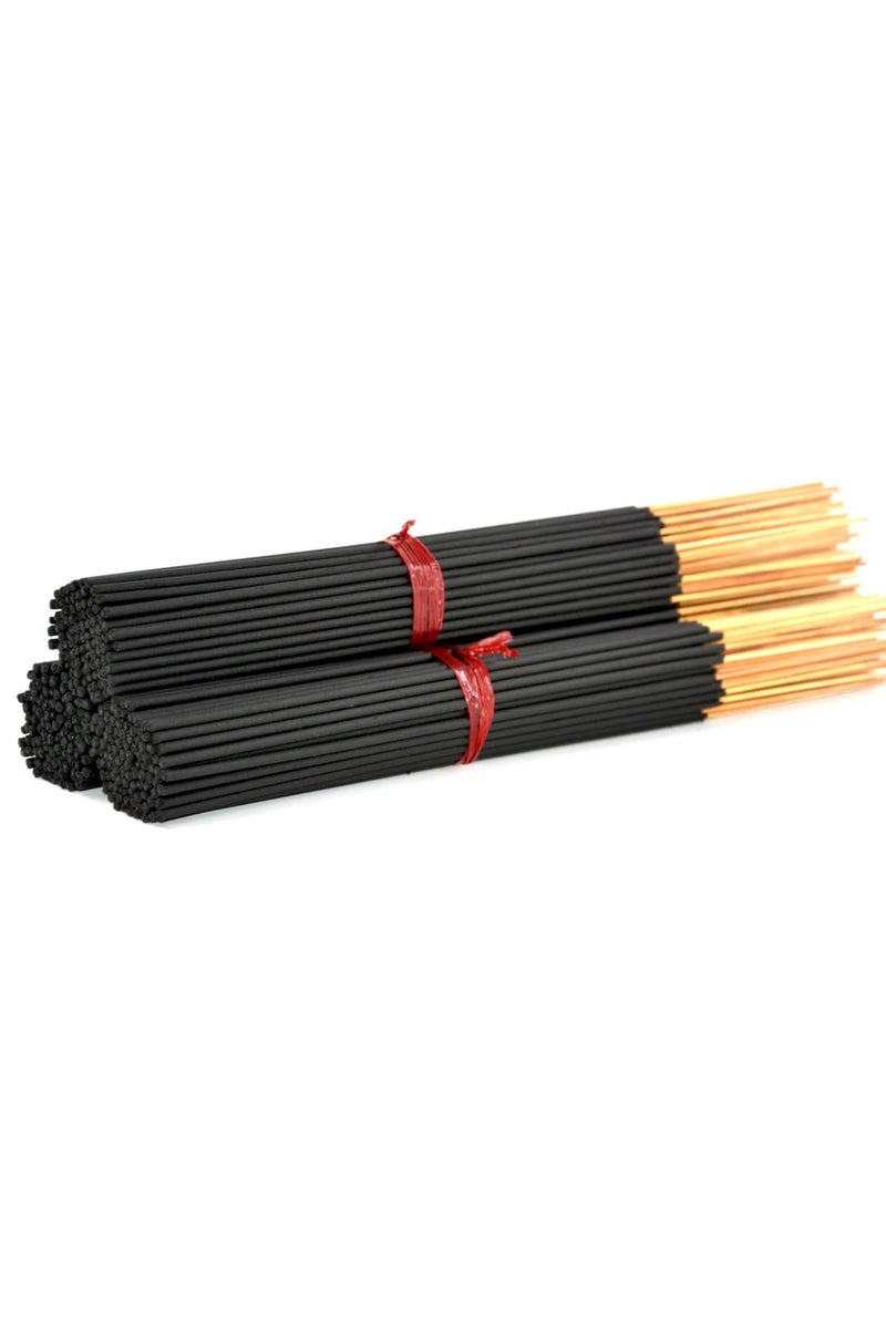 200 Pieces Of 22cm Loose Charcoal Black Incense Sticks -100% Natural Charcoal, Joss, And Bamboo Punk Blankets - Perfect For Diy Aromatherapy Incense, Black Cherry Blossom - Image 2