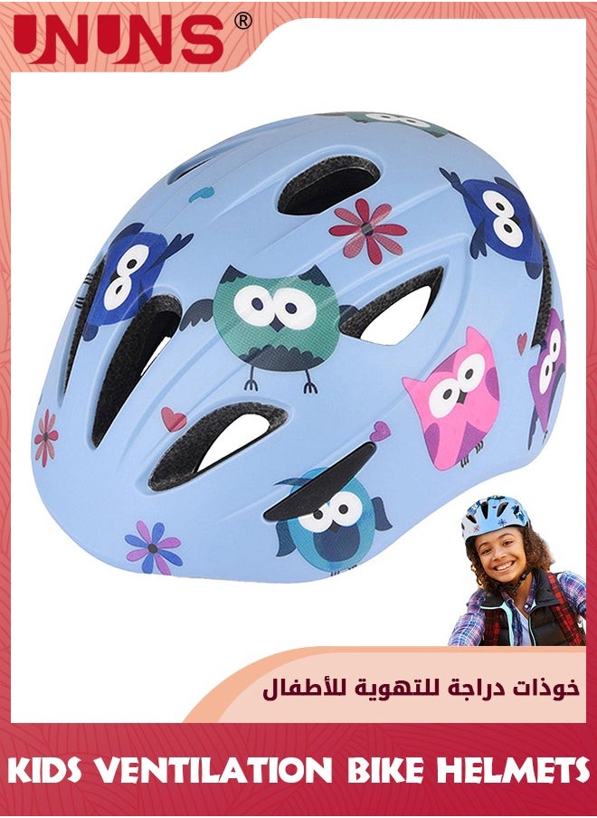 UNUNS - Kids Bicycle Helmet,Adjustable Ventilation Bike Helmets,Helmet For Baby Kids Toddler,Sports Helmet Cycle Safety Crash Helmet,Small Sizes,For Cycling Skateboard Scooter Hoverboard Riding,Blue S - Image 1