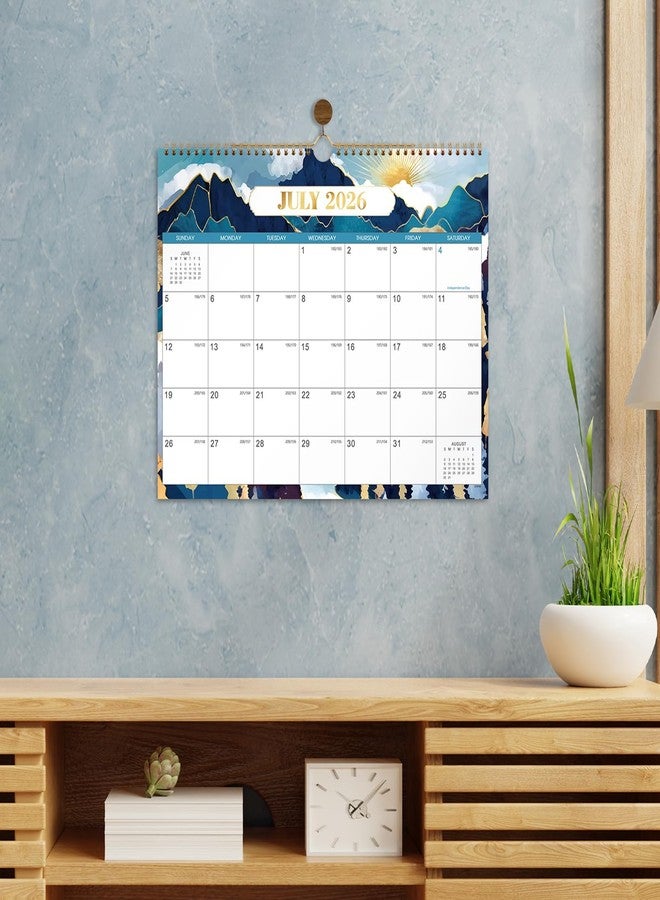 Tersus 2026-2027 Wall Calendar - July 2026 - December 2027, Calendar 2026-2027, 14.8" x 11.6", 18 Months Calendar, Spiral Bound, Premium Paper - Image 2