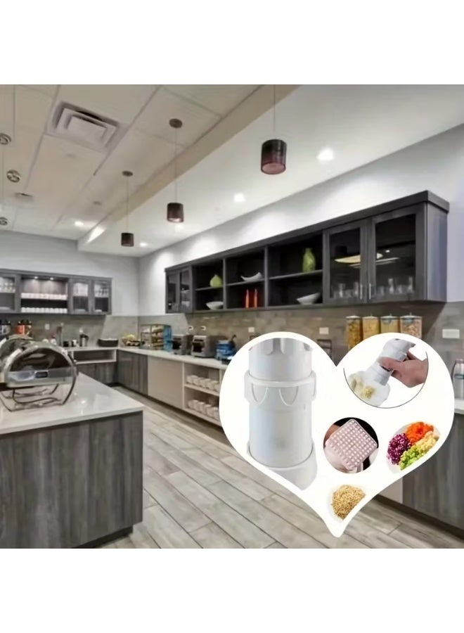 Goolsky 1pc Chef Manual Garlic Press Mini Multifunctional Garlic Cutter Kitchen Tool Peeler/Masher/Grinder - Image 4