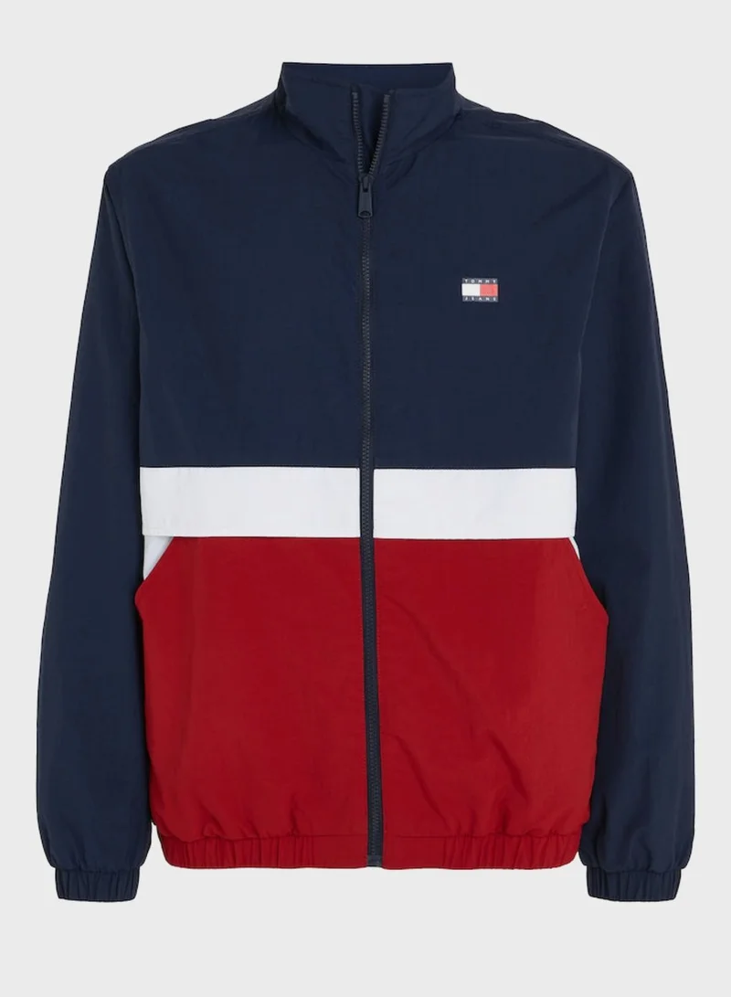 TOMMY JEANS Color Block Regular Fit Jacket