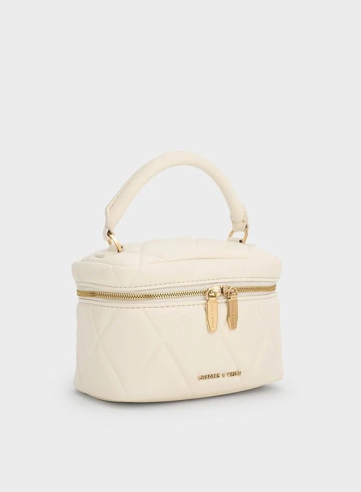 تشارلز & كيث تشارلز وكيث أروين مطوف أعلى مقبض حقيبة الغرور - Image 2