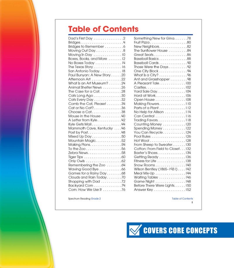 Spectrum 2nd Grade Reading Comprehension Workbooks, Spectrum Grade 2 Nonfiction and Fiction Reading Comprehension, Story Structure, Main Ideas, and Critical Thinking Skills - Image 3
