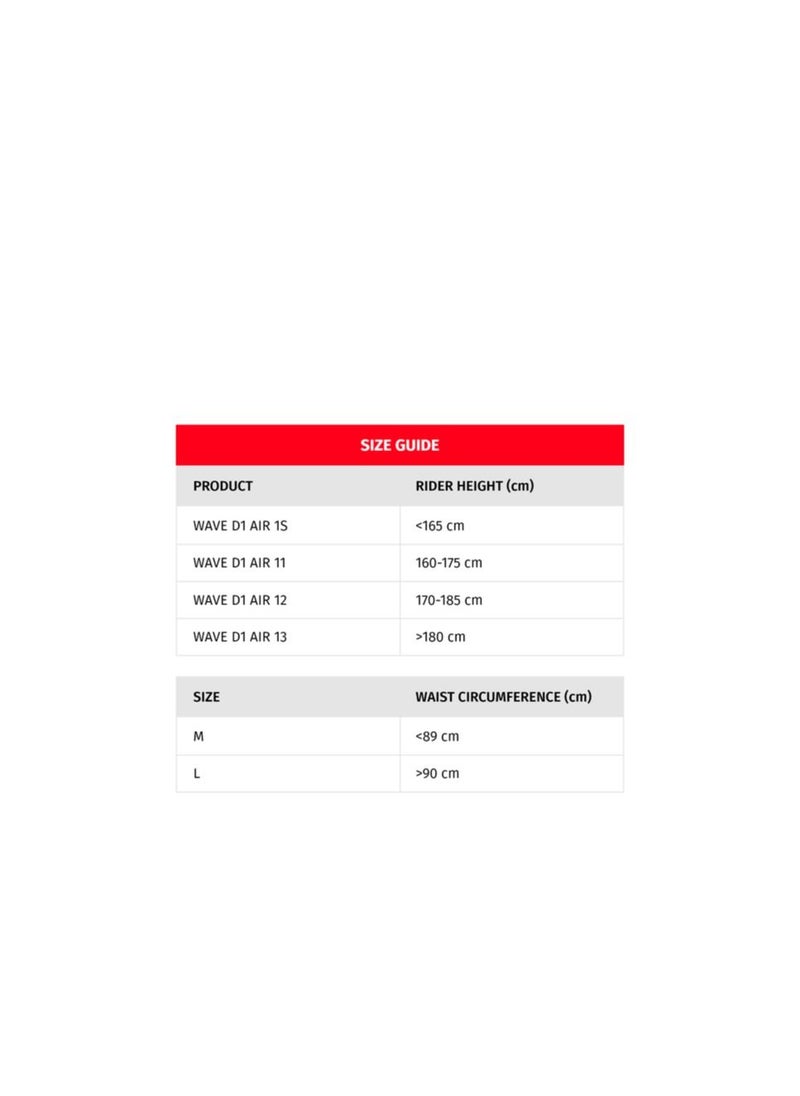 Dainese واقي ظهر DAINESE WAVE 12 D1 AIR (ارتفاع الراكب 170 سم - 185 سم)  - Image 2